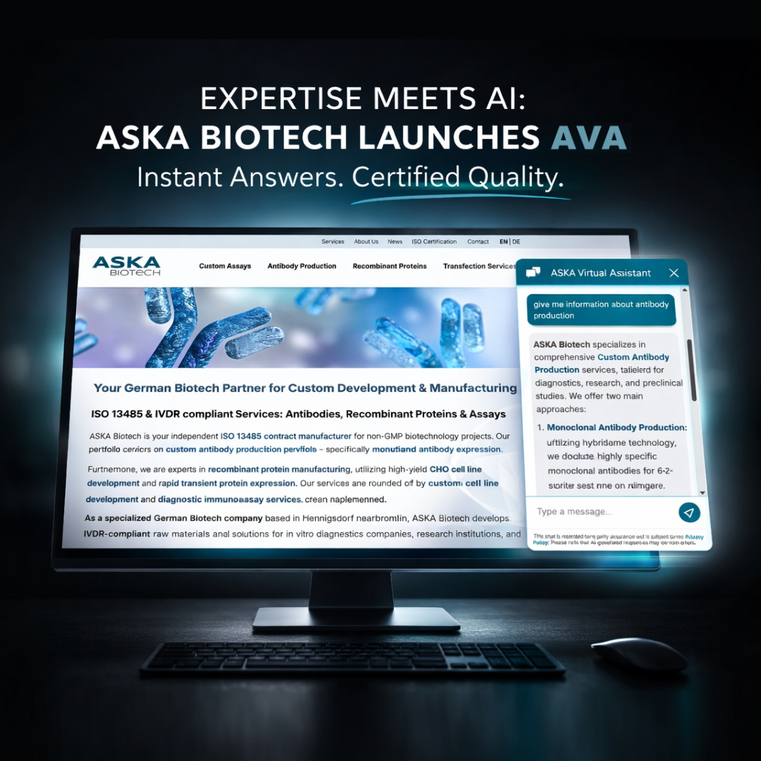 ASKA Biotech AVA KI-Assistent