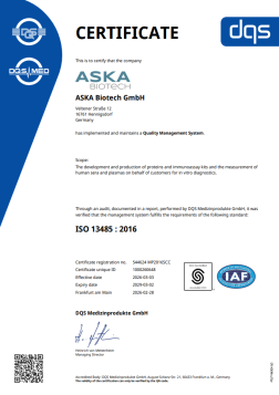 ISO 13485 Certification